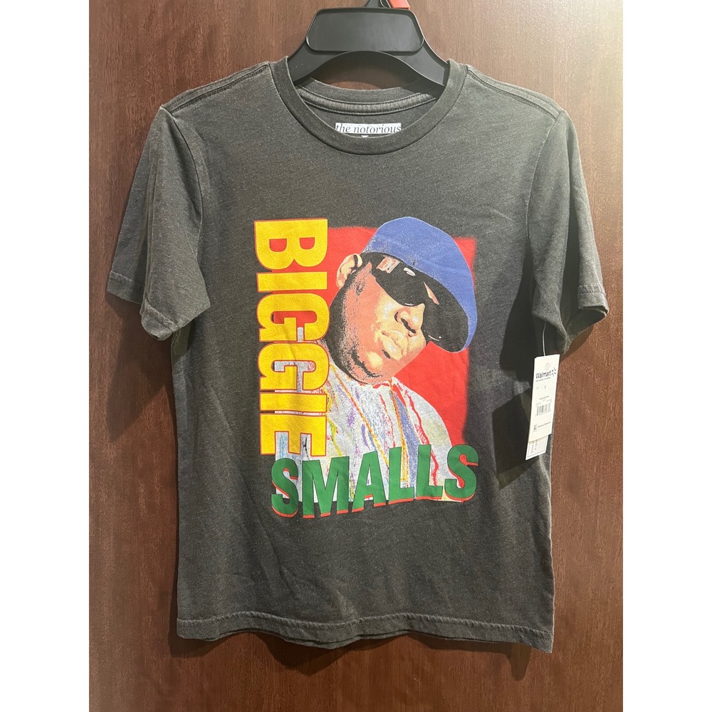 Notorious BIG Boys Biggie Smalls Graphic Tee with Short Sleeves, Size 8 / F-029